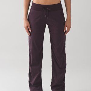 NWT Lululemon Dance Studio Pant III (Reg)Lined Sz4